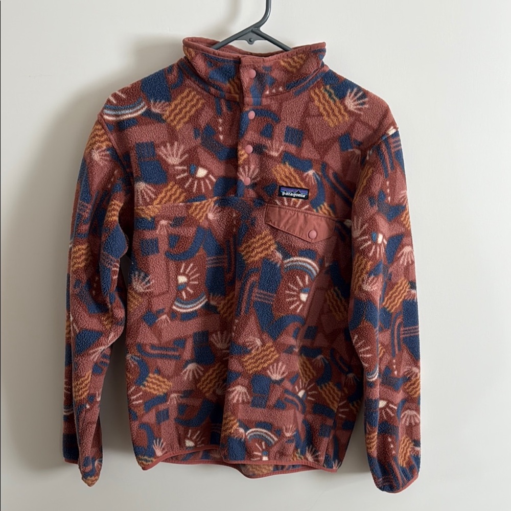 Patagonia Patterned Fleece Pullover